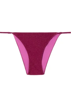 Women'secret Braga bikini clásica tiras brillo rosa