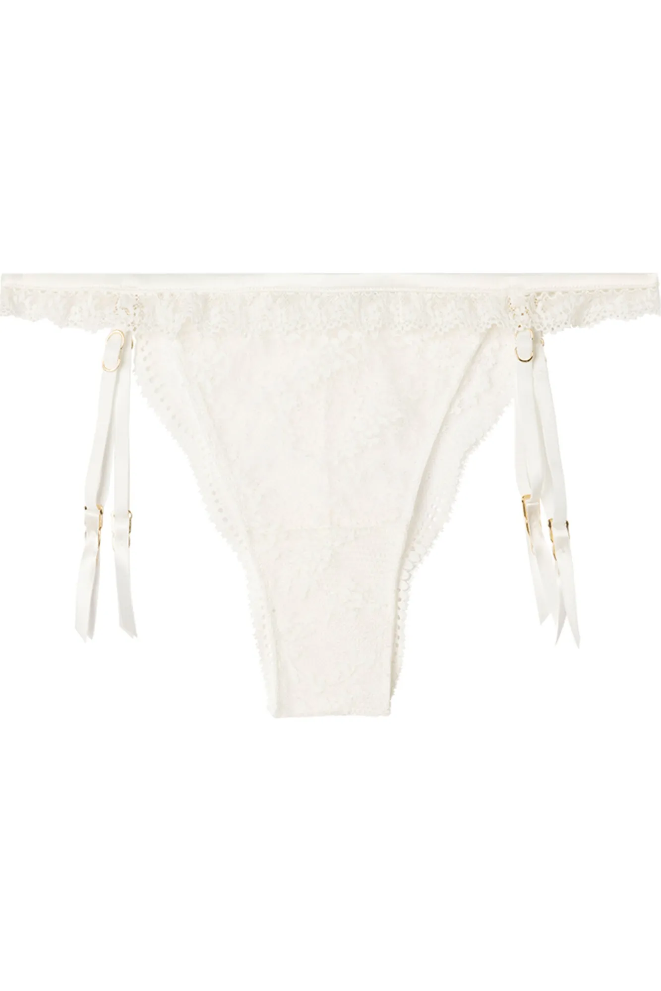 Women'secret Braga brasileña liguero blanco