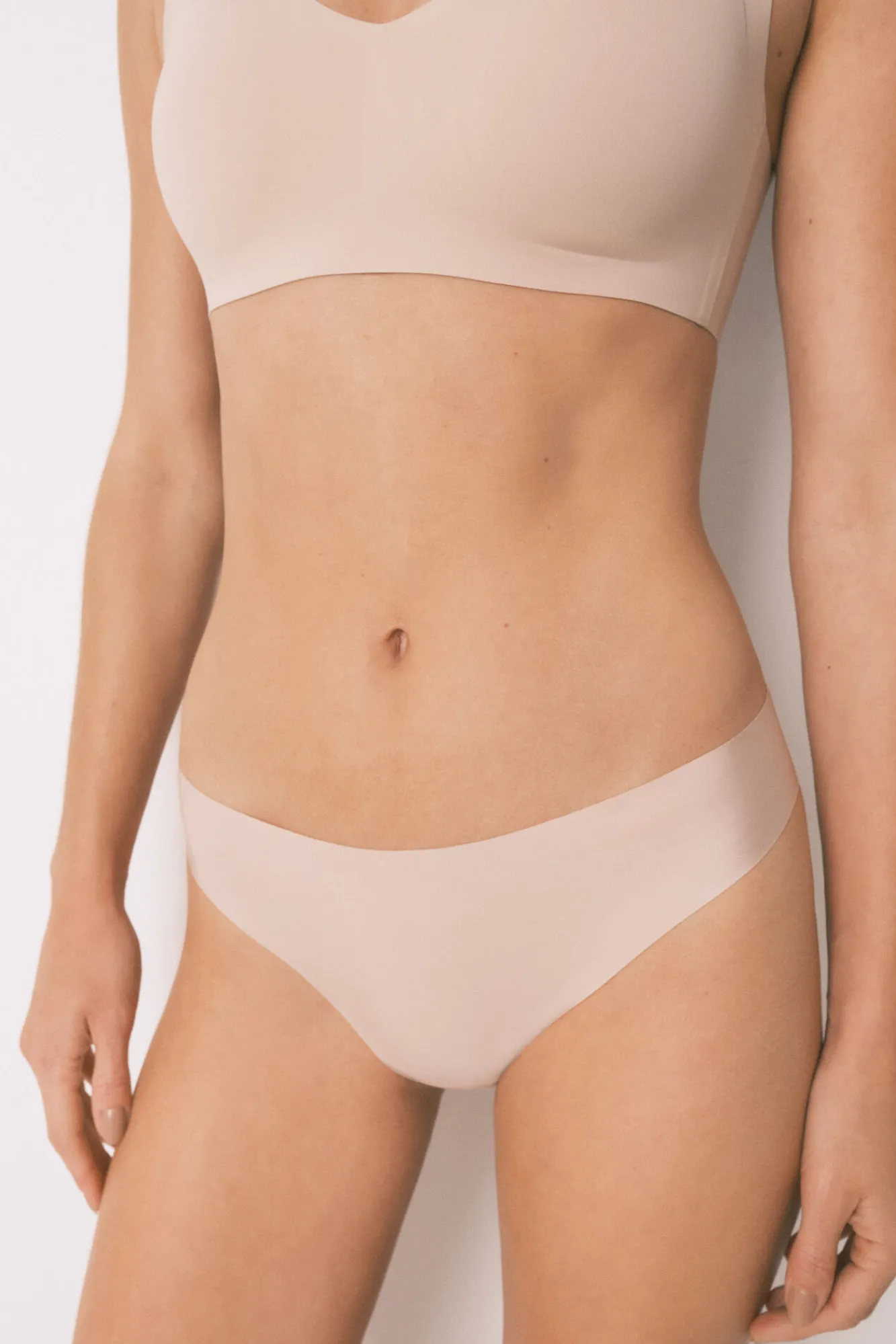Women'secret Braga clásica clean cut marrón