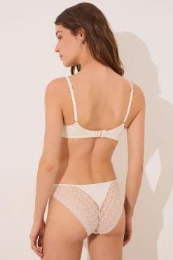 Women'secret Braga clásica encaje microfibra