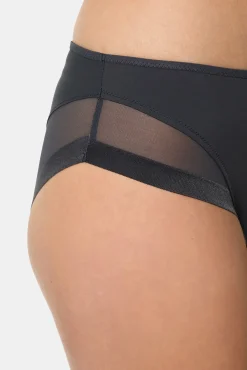 DIM Braga clásica Generous de suave microfibra y detalles en malla
