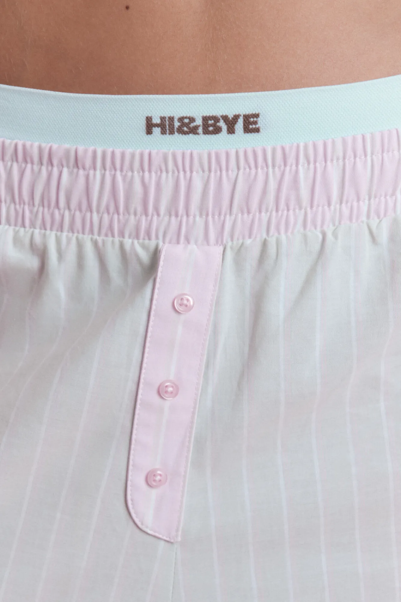 HI&BYE Braga clásica seamless