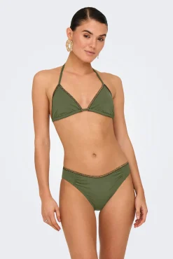 Only Braga de bikini clásica lurex