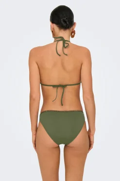 Only Braga de bikini clásica lurex