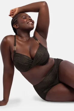 Dorina Braga de bikini midi moldeadora brillo