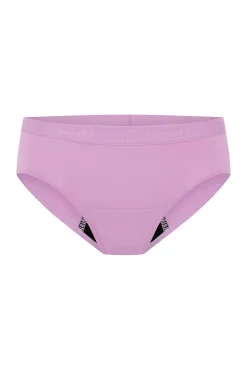 Modibodi Braga Menstrual Adolescente Boyleg Algodón Orgánico Flujo Abundante Pink