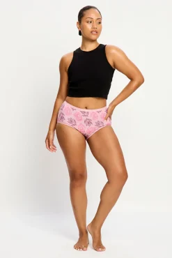Modibodi Braga Menstrual alta bambú Ligera