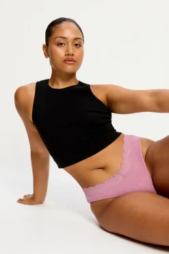 Modibodi Braga Menstrual Brasileña Encaje Ligera