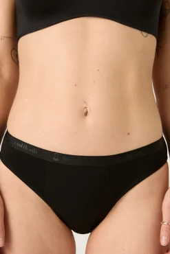 Modibodi Braga menstrual clásica bambú negra absorción