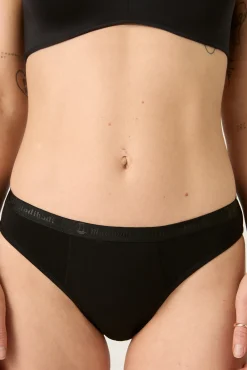 Modibodi Braga menstrual clásica bambú negra absorción