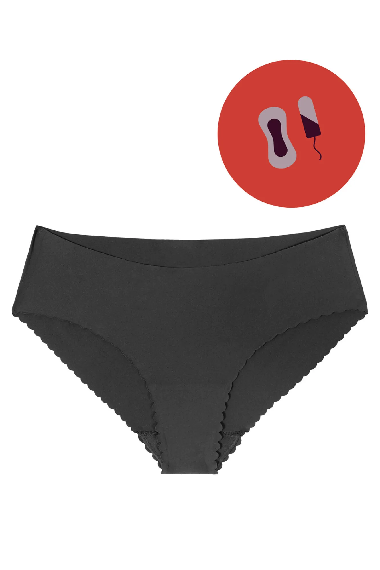 Proof Braga menstrual Everyday negra – Absorción súper ligera