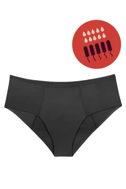 Proof Braga menstrual hipster negra – Absorción súper fuerte