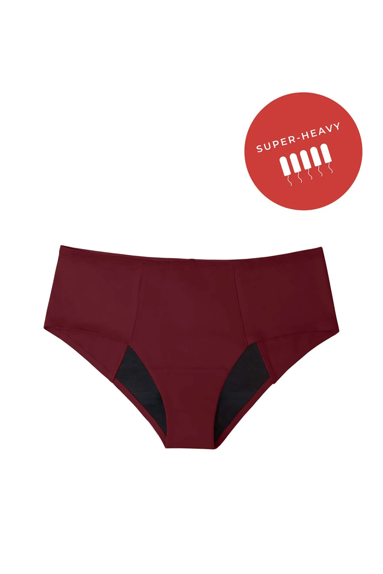 Proof Braga menstrual hipster vino – Absorción super fuerte