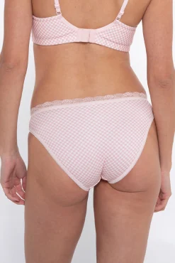 Ohma! Braga premamá canalé estampado vichy