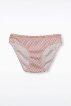 Ohma! Braga premamá canalé estampado vichy