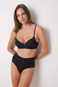 Women'secret Braga reductora alta negra