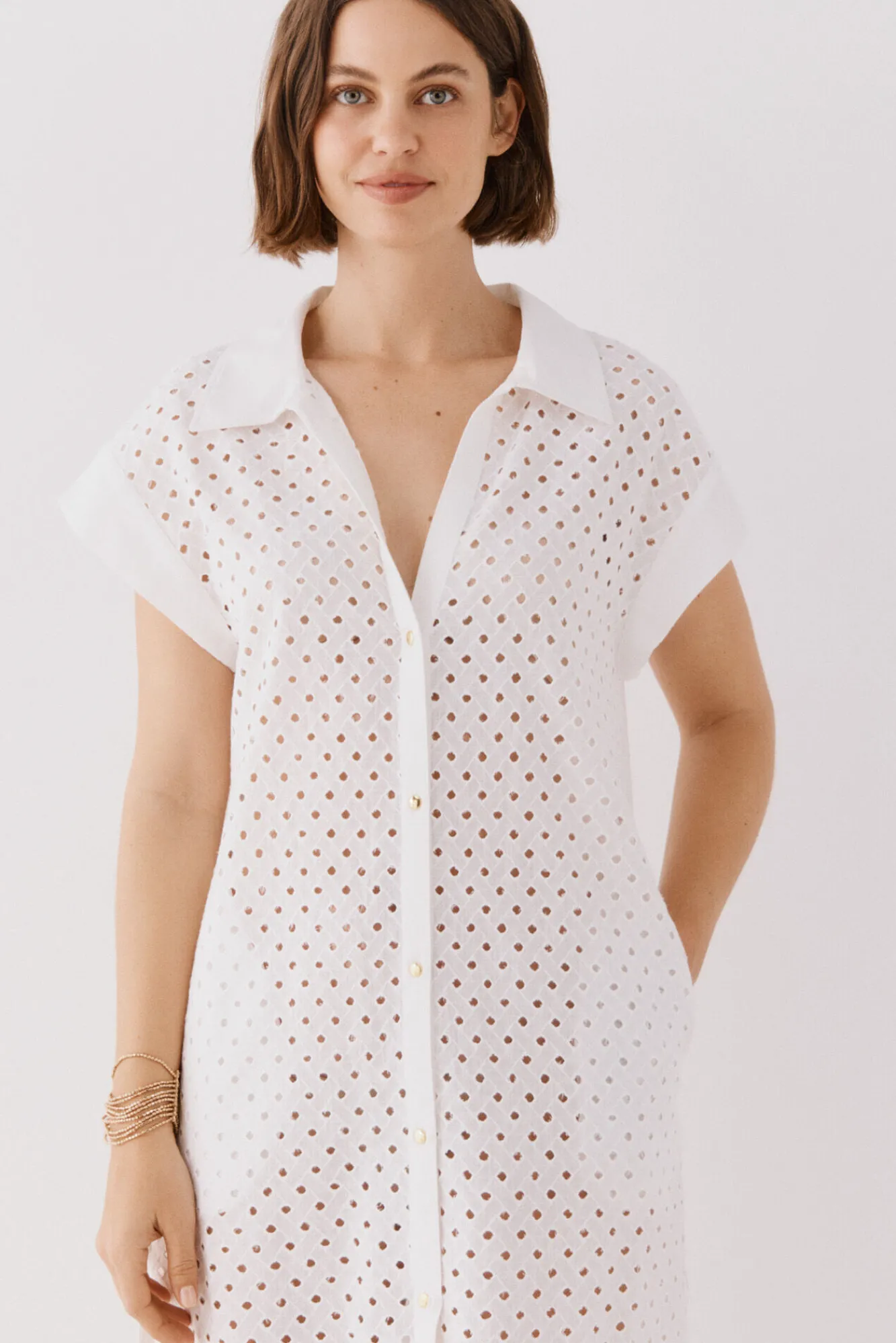 Cortefiel Caftán camisa largo