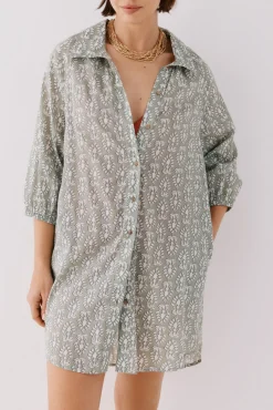 Cortefiel Caftán túnica estampado