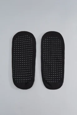 Dash and Stars Calcetines algodón zapatilla ballet negra