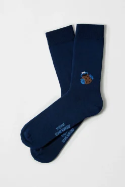 Besocks Calcetines altos BARRIO SÉSAMO algodón orgánico