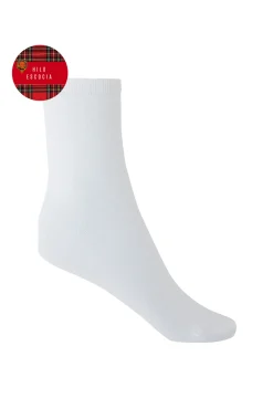 Punto Blanco Calcetines cortos lisos