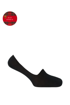 Punto Blanco Calcetines de Hilo de Escocia lisos