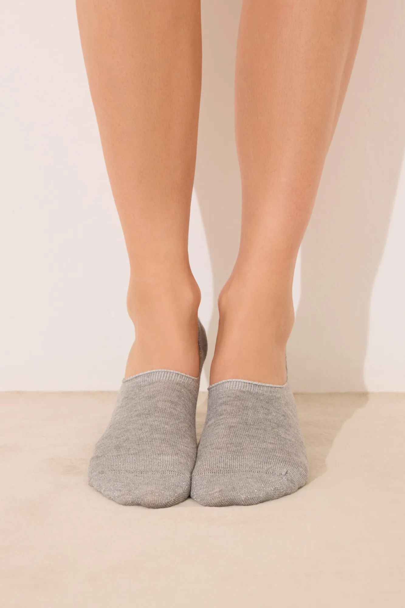 Women'secret Calcetines invisibles lurex