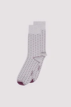 Springfield Calcetín jacquard lunares