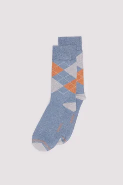 Springfield Calcetín jacquard rombos