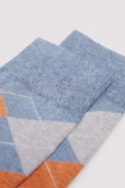 Springfield Calcetín jacquard rombos