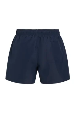 Calvin Klein logo elastic waistband swimsuit blue