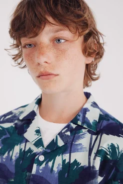 Crianças Springfield Kids Camisa flores niño