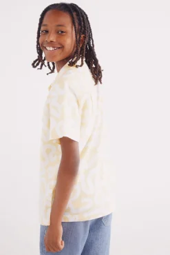Crianças Springfield Kids Camisa geometrica niño