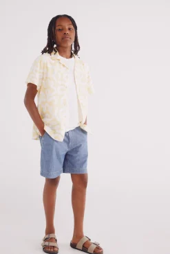 Crianças Springfield Kids Camisa geometrica niño