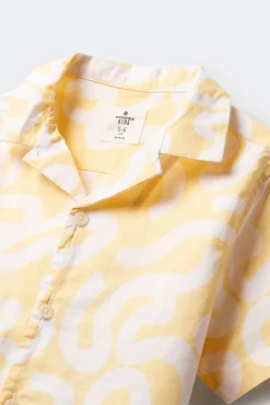 Crianças Springfield Kids Camisa geometrica niño