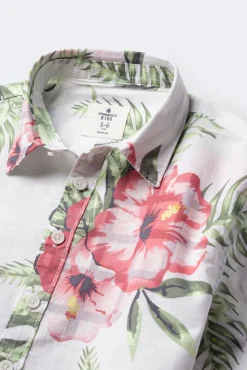 Crianças Springfield Kids Camisa hawaiana niño