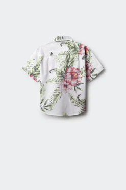 Crianças Springfield Kids Camisa hawaiana niño