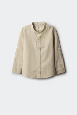 Crianças Springfield Kids Camisa lino niño