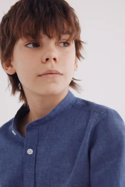 Crianças Springfield Kids Camisa lino niño
