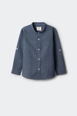 Crianças Springfield Kids Camisa lino niño