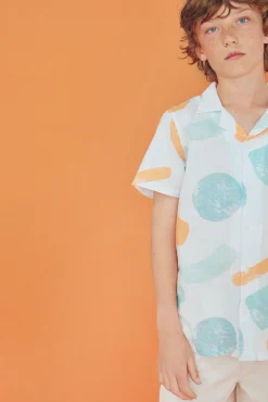 Crianças Springfield Kids Camisa manga corta niño
