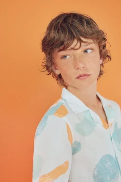 Crianças Springfield Kids Camisa manga corta niño