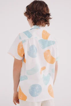 Crianças Springfield Kids Camisa manga corta niño