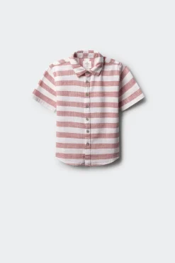 Crianças Springfield Kids Camisa manga corta rayas niño