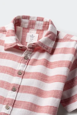Crianças Springfield Kids Camisa manga corta rayas niño