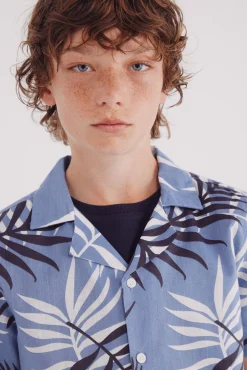 Crianças Springfield Kids Camisa palmeras niño