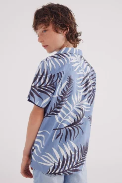 Crianças Springfield Kids Camisa palmeras niño