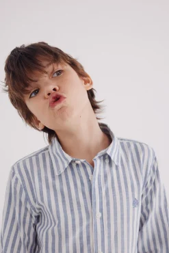 Crianças Springfield Kids Camisa Rayas niño