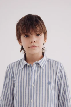 Crianças Springfield Kids Camisa Rayas niño