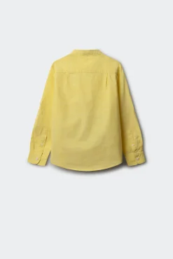 Crianças Springfield Kids Camisa textura cuello mao niño